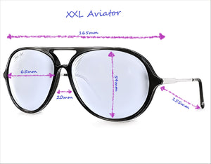 XXL Polarized Aviator Bundle
