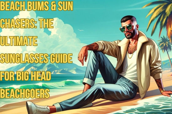 Beach Bums & Sun Chasers: The Ultimate Sunglasses Guide for Big Head Beachgoers