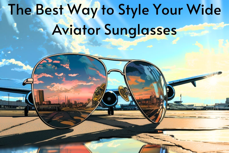 The Best Way to Style Your Wide Aviator Sunglasses