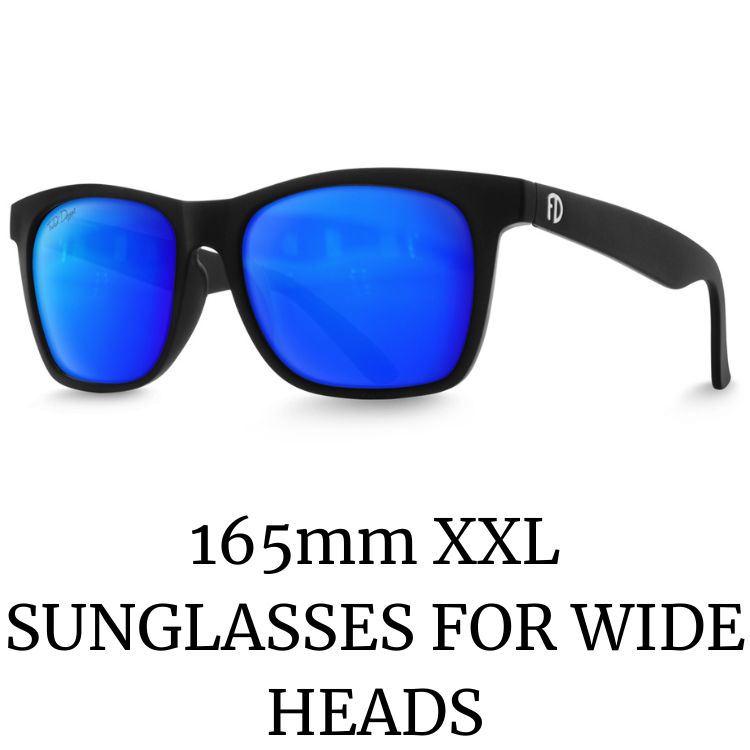 XXL 165mm Sunglasses for Big or Wide Heads