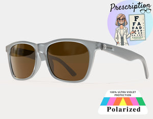 Polarized XXL Prescription Sunglasses for Big Heads, 165mm wide