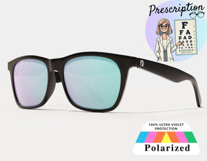 Polarized XXL Mirrored Prescription Sunglasses for Big Heads, 165mm wide