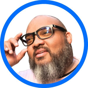 Icon of wide frame sunglasses for fat heads fitting perfectly.