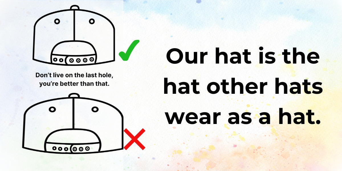 XXL hats for big heads