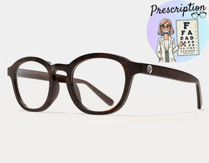 The Scholar, XXL Prescription Glasses For Big Heads, 165mm Wide