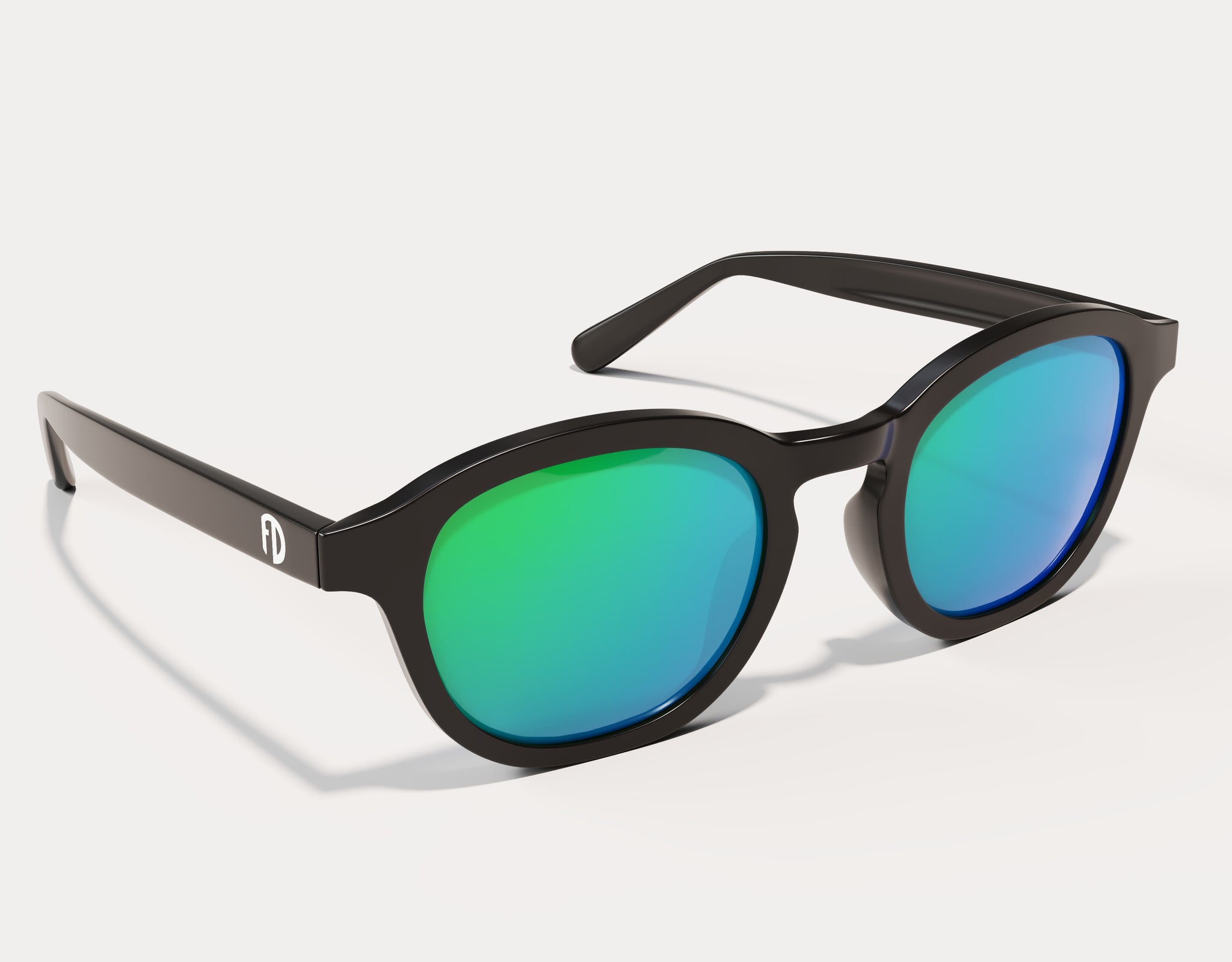 The Scholar, Mirrored Prescription Sunglasses For Big Heads, 165mm Wide