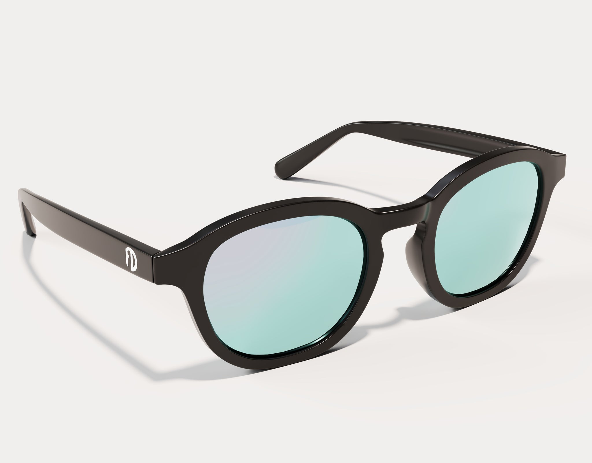 The Scholar, Mirrored Prescription Sunglasses For Big Heads, 165mm Wide