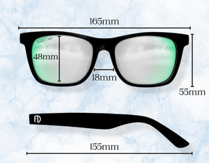 165mm XXL Wide Sunglasses – Oversized Fit for Big Faces
