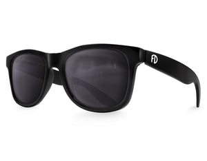 Black Large Frame Sunglasses - Faded Days