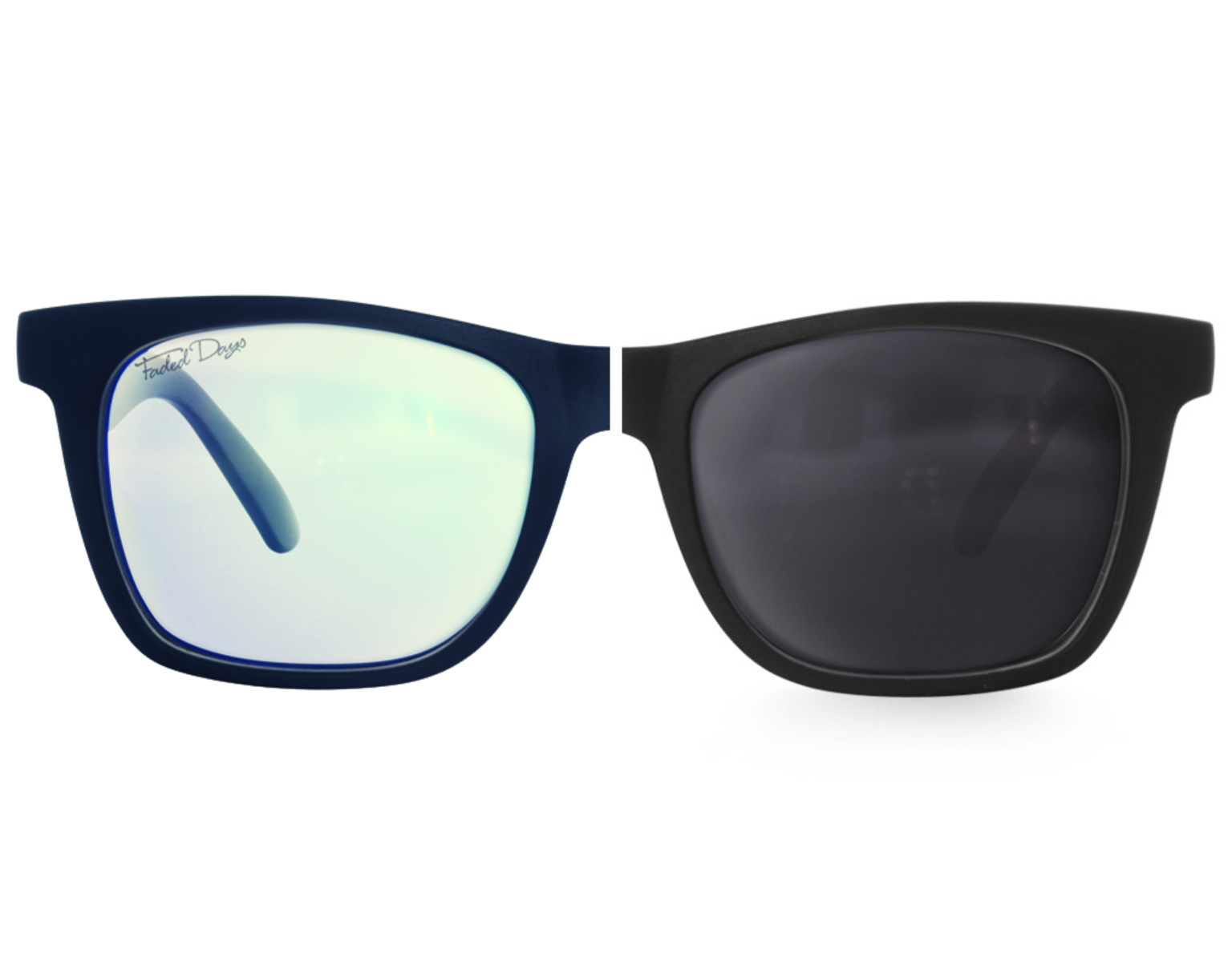 XXL Prescription Glasses/Sunglasses for Big Heads, 165mm – Faded