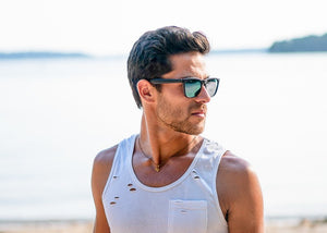 139mm MIRRORED SUNGLASSES